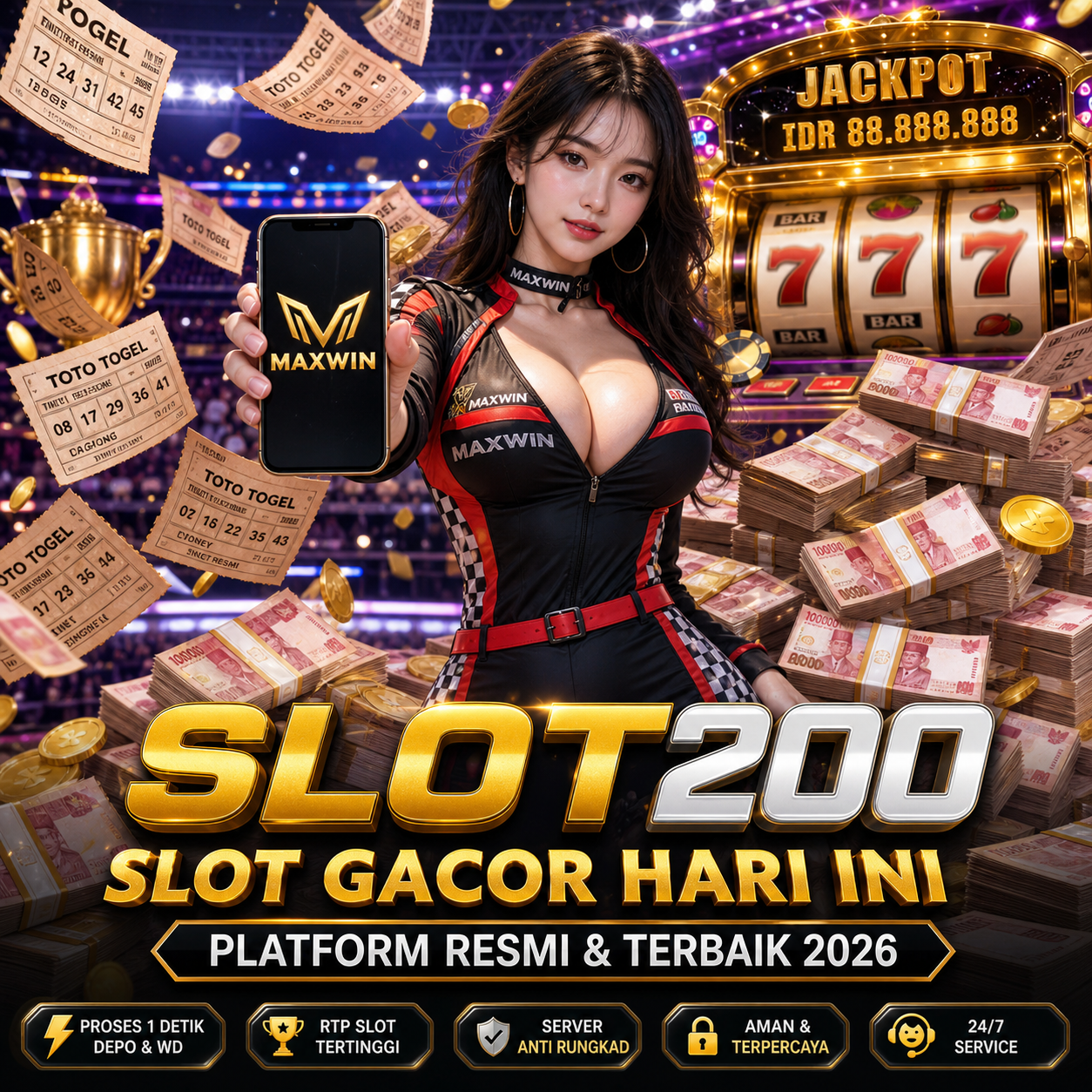 SLOT200: Slot Gacor Hari Ini, Platform Resmi & Terbaik 2026 image 1